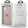 Чохол Karl Lagerfeld IML Choupette Head Logo для iPhone 17 Pink with MagSafe (KLHMP17SHMKBCHOP)
