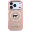 Чохол Karl Lagerfeld IML Choupette Head Logo для iPhone 17 Pro Max Pink with MagSafe (KLHMP17XHMKBCHOP)
