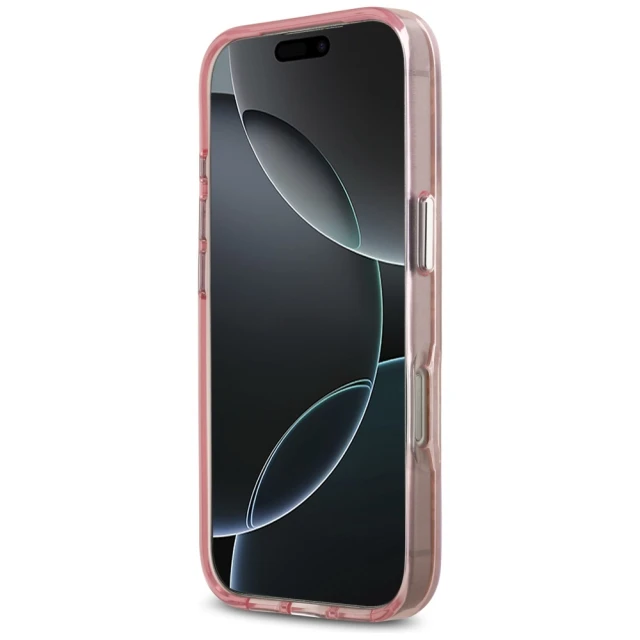 Чохол Karl Lagerfeld IML Choupette Head Logo для iPhone 17 Pro Max Pink with MagSafe (KLHMP17XHMKBCHOP)