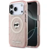 Чохол Karl Lagerfeld IML Choupette Head Logo для iPhone 17 Pro Max Pink with MagSafe (KLHMP17XHMKBCHOP)