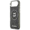 Чохол Karl Lagerfeld IML Choupette Head Logo для iPhone 17 Air Black with MagSafe (KLHMP17MHMKBCHOK)