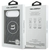 Чохол Karl Lagerfeld IML Choupette Head Logo для iPhone 17 Air Black with MagSafe (KLHMP17MHMKBCHOK)