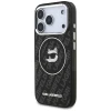 Чохол Karl Lagerfeld IML Choupette Head Logo для iPhone 17 Pro Black with MagSafe (KLHMP17LHMKBCHOK)