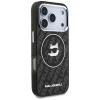 Чохол Karl Lagerfeld IML Choupette Head Logo для iPhone 17 Pro Black with MagSafe (KLHMP17LHMKBCHOK)