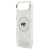 Чохол Karl Lagerfeld IML Karl Head Logo для iPhone 17 Air Gray with MagSafe (KLHMP17MHMKBKHOG)
