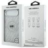 Чохол Karl Lagerfeld IML Karl Head Logo для iPhone 17 Air Gray with MagSafe (KLHMP17MHMKBKHOG)