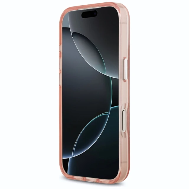 Чохол Karl Lagerfeld IML Choupette Sketch Logo для iPhone 17 Pro Pink (KLHMP17LHGCHGKBP)
