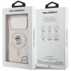 Чохол Karl Lagerfeld IML Choupette Sketch Logo для iPhone 17 Pro Pink (KLHMP17LHGCHGKBP)