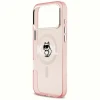 Чохол Karl Lagerfeld IML Choupette Sketch Logo для iPhone 17 Pro Max Pink (KLHMP17XHGCHGKBP)