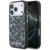 Чохол Karl Lagerfeld IML Leopard Pattern для iPhone 17 Pro Black with MagSafe (KLHMP17LHDLEOICK)