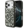 Чехол Karl Lagerfeld IML Leopard Pattern для iPhone 17 Pro Brown with MagSafe (KLHMP17LHDLEOICW)