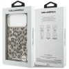 Чохол Karl Lagerfeld IML Leopard Pattern для iPhone 17 Pro Max Brown with MagSafe (KLHMP17XHDLEOICW)