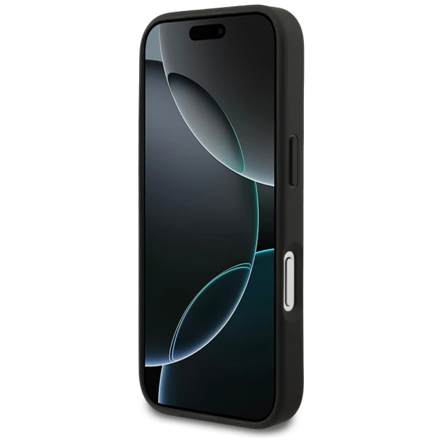 Чохол Mercedes Leather The Move для iPhone 17 Pro Black with MagSafe (MEHMP17L25ROLAUK)
