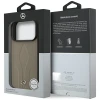 Чохол Mercedes Leather The Move для iPhone 17 Pro Taupe with MagSafe (MEHMP17L25ROLAUT)