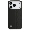 Чохол Mercedes Leather Laurel Leaves для iPhone 17 Pro Black with MagSafe (MEHMP17L25RDSLAK)