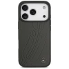 Чохол Mercedes Leather Large Laurel Leave для iPhone 17 Pro Anthracite with MagSafe (MEHMP17L25ROOLA)