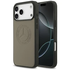 Чохол Mercedes Leather Vintage Logo для iPhone 17 Pro Max Taupe with MagSafe (MEHMP17X25RICVLT)