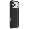 Чохол Mercedes Leather Star Pattern Stripes для iPhone 17 Pro Max Black with MagSafe (MEHMP17X25RPSLKH)