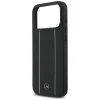 Чохол Mercedes Leather Star Pattern Stripes для iPhone 17 Pro Max Black with MagSafe (MEHMP17X25RPSLKH)