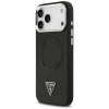 Чехол Guess Triangle Logo для iPhone 17 Pro Black with MagSafe (GUHMP17LPSDTSCMK)