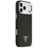 Чехол Guess Triangle Logo для iPhone 17 Pro Black with MagSafe (GUHMP17LPSDTSCMK)