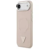 Чохол Guess Triangle Logo для iPhone 17 Air Pink with MagSafe (GUHMP17MPSDTSCMP)