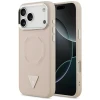Чехол Guess Triangle Logo для iPhone 17 Pro Max Pink with MagSafe (GUHMP17XPSDTSCMP)