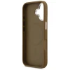 Чохол Guess Triangle Logo для iPhone 17 Brown with MagSafe (GUHMP17SPSDTSCMW)