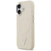 Чохол Guess Triangle Logo для iPhone 17 Beige with MagSafe (GUHMP17SPSDTSCME)