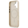 Чохол Guess Triangle Logo для iPhone 17 Beige with MagSafe (GUHMP17SPSDTSCME)