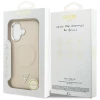 Чохол Guess Triangle Logo для iPhone 17 Beige with MagSafe (GUHMP17SPSDTSCME)