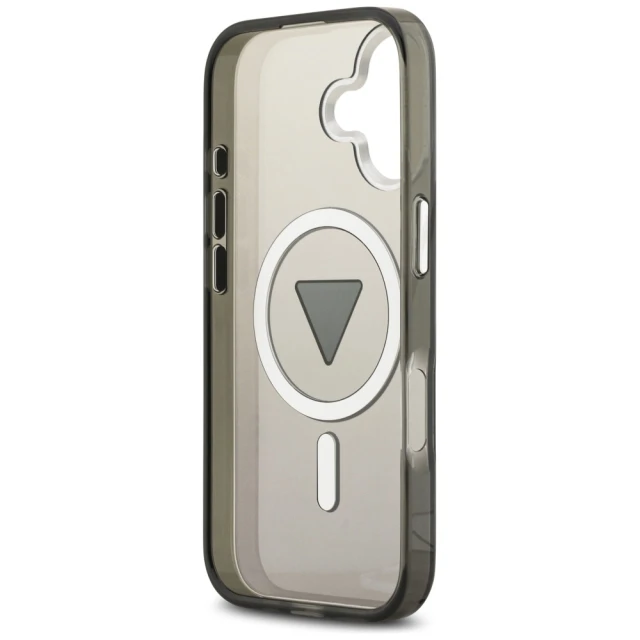 Чохол Guess IML Gradient Triangle Logo для iPhone 17 Black (GUHMP17SHGTMLCGK)