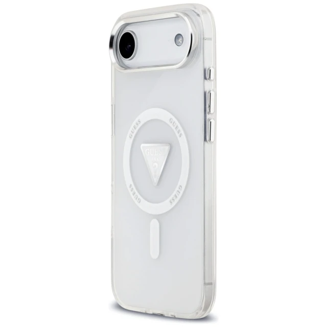 Чохол Guess IML Gradient Triangle Logo для iPhone Air Clear (GUHMP17MHGTMLCGT)