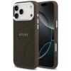 Чохол Guess Classic Logo для iPhone 17 Pro Brown with MagSafe (GUHMP17LPSAREGSW)