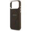 Чохол Guess Classic Logo для iPhone 17 Pro Max Brown with MagSafe (GUHMP17XPSAREGSW)