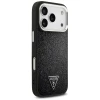 Чехол Guess Glitter Triangle Logo для iPhone 17 Pro Black with MagSafe (GUHMP17LPFGTSCMK)