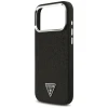 Чохол Guess Glitter Triangle Logo для iPhone 17 Pro Max Black with MagSafe (GUHMP17XPFGTSCMK)