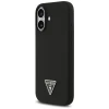 Чохол Guess Silicone Triangle Logo для iPhone 17 Black with MagSafe (GUHMP17SSCTRLMK)