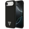 Чохол Guess Silicone Triangle Logo для iPhone 17 Air Black with MagSafe (GUHMP17MSCTRLMK)