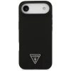 Чохол Guess Silicone Triangle Logo для iPhone 17 Air Black with MagSafe (GUHMP17MSCTRLMK)