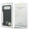 Чохол Guess Silicone Triangle Logo для iPhone 17 Air Black with MagSafe (GUHMP17MSCTRLMK)