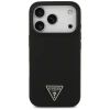 Чохол Guess Silicone Triangle Logo для iPhone 17 Pro Black with MagSafe (GUHMP17LSCTRLMK)