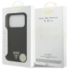 Чохол Guess Silicone Triangle Logo для iPhone 17 Pro Black with MagSafe (GUHMP17LSCTRLMK)