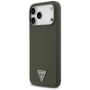 Чохол Guess Silicone Triangle Logo для iPhone 17 Pro Max Khaki with MagSafe (GUHMP17XSCTRLMA)