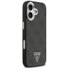 Чохол Guess 4G Triangle Logo для iPhone 17 Black Silver with MagSafe (GUHMP17SP4TSRCMK)