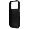 Чохол Guess 4G Triangle Logo для iPhone 17 Pro Black Silver with MagSafe (GUHMP17LP4TSRCMK)