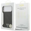 Чохол Guess 4G Triangle Logo для iPhone 17 Pro Max Black Silver with MagSafe (GUHMP17XP4TSRCMK)