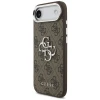 Чохол Guess 4G Big 4G Classic Logo для iPhone 17 Air Brown Silver (GUHCP17MP4G4SMCW)