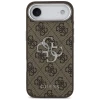 Чохол Guess 4G Big 4G Classic Logo для iPhone 17 Air Brown Silver (GUHCP17MP4G4SMCW)
