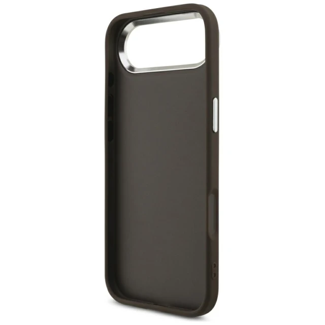 Чохол Guess 4G Big 4G Classic Logo для iPhone 17 Air Brown Silver (GUHCP17MP4G4SMCW)